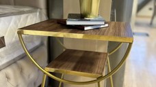 Noptiera tip masuta Gold Homs,20465