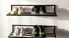 Pantofar hol 2 buc 70X30X25 cm, negru