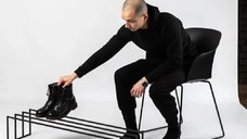 Pantofar hol, V43,100X25X25 cm, negru