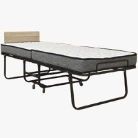 Pat metalic pliabil  cu saltea de o persoană Nest 190x80 cm - 1