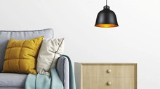 Pendul cu un glob negru-auriu homs ro11384