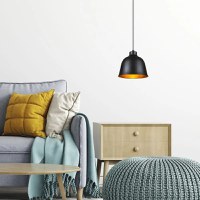 Pendul cu un glob negru-auriu homs ro11384 - 1