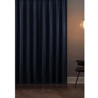 Perdea  Blackout opaca albastru, 50x260 cm,50013 - 1