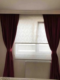 Perdea  Blackout opaca bordo,100x260 cm,50022 - 1