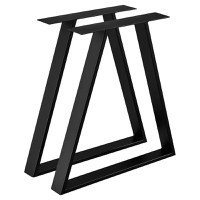 Picioare masa metal, Homs , Negru,55x70X72 cm,30611 - 1