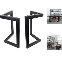 Picioare masa metal, Homs , Negru,55X72 cm,30644 - 1