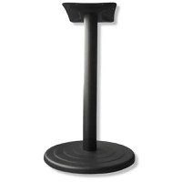 Picioare metalice pentru masa 70x70 cm,negru - 1