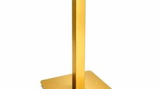 Picioare metalice pentru masa 80x80 cm,culoare auriu