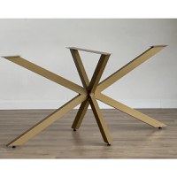 Picior masa metal,auriu,150x78x71 cm - 1