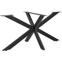 Picior masa metal, Homs , Negru,150x78x71 cm,30627 - 1