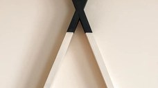 Raft de perete din lemn, seria Wood Homs, 40x23x6 cm, 700124