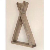Raft de perete din lemn, seria Wood Homs, 40x23x6 cm, 700133 - 1