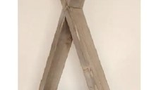 Raft de perete din lemn, seria Wood Homs, 40x23x6 cm, 700133