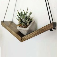 Raft de perete lemn,seria wood Homs 30 x 9 cm,700006 - 1