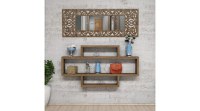 Raft de perete, Lotto Homs, nuc, 120 x 65 x 14 cm, PAL 18 mm - 1