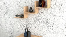 Raft de perete, Mist Homs, stajer, 90 x 60 x 19.6 cm, PAL