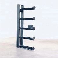 Raft de perete/suport vinuri, Wine Stand Homs,50x35x10 cm,metal - 1