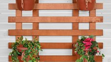 Raft flori Porto Homs 72 X 52 X 8 cm, maro