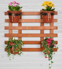 Raft flori Porto Homs 72 X 52 X 8 cm, maro - 1