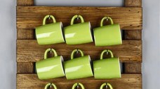 Raft organizator din lemn, seria wood Homs, 45 x 45 x 5 cm,700202