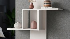 Raft perete Berlin Homs, 68 x 60 x 19.6 cm, alb