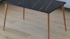 Resigilat:Masa de cafea Paco Homs 72 x 45 x 42 cm, Negru marmorat