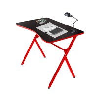 Resigilat:Masa pentru laptop Atlantic Homs 90 x 60 x 72 cm, rosu-negru - 1