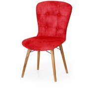 Resigilat:Scaun living tapitat rosu Beluga Homs - 1