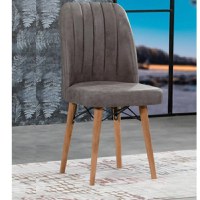 Resigilat:Scaun living tapitat Valentina gri Homs - 1