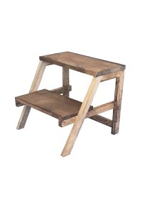 Scara cu trepte din lemn, Stepping Homs, 35x48X32 cm, lemn natur - 1