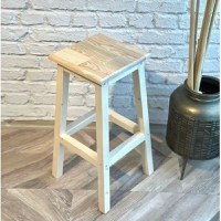 Scaun bar Vinita din lemn, natur, 67 cm - 1