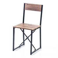Scaun din lemn si profil metalic Pero Homs - 1
