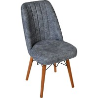 Scaun living tapitat Valentina gri Homs - 1