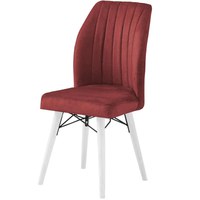 Scaun living tapitat Valentina Homs,caramiziu - 1