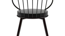 Scaun metal, Dining Homs, negru 76 x 62 cm,30450