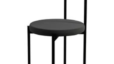 Scaun Onita, metal, negru