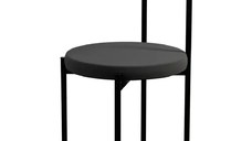 Scaun Onita, metal, negru