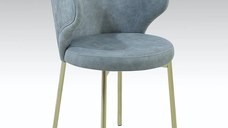 Scaun rolf  din metal coloare auriu