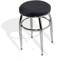 Scaun taburet, Color Homs negru 45 x 30 x 30 cm - 1