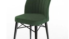 Scaun tapitat Valentina verde de la Homs pentru living si dining