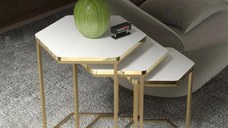 Set 3 masute de cafea, Aurora, 25067