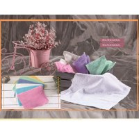 Set 6 bucati prosoape multicolor 30x50 cm - 1