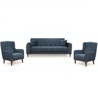 Set canapea cu 2 fotolii Milas - 1