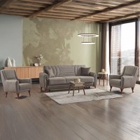 Set canapea cu 2 fotolii Tara Homs - 1