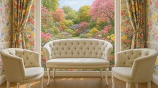 Set canapea Milano Relax Homs textil Bej