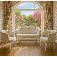 Set canapea Milano Relax Homs textil Bej - 1