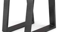 Set de 2 picioare pentru masă, 72 cm înălțime