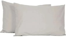 Set de huse pentru perne gri 70x50 cm - 2 bucati