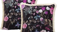 Set fata de perna  decorativa 2 buc,Homs ,seria oz,43 x 43 cm.50043