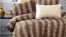 Set lenjerie de pat bumbac satinat 2 persoane 240 cm